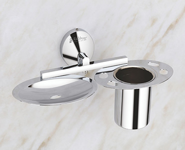 Soap Dish With Tumbler Holder