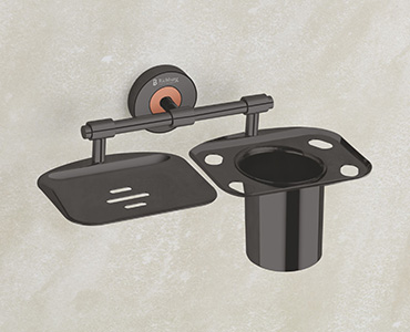 Soap Dish With Tumbler Holder