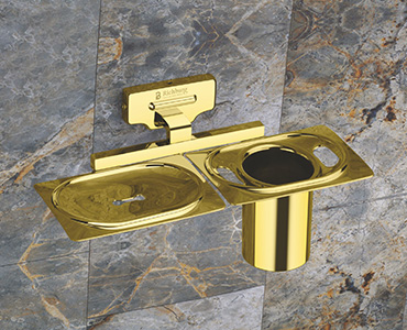 Soap Dish With Tumbler Holder