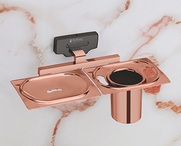 Soap Dish With Tumbler Holder