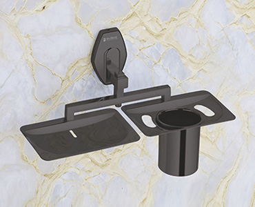 Soap Dish With Tumbler Holder