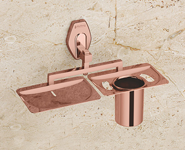 Soap Dish With Tumbler Holder