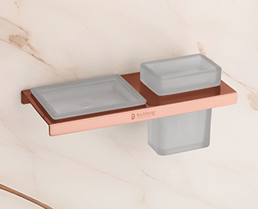 Soap Dish With Tumbler Holder